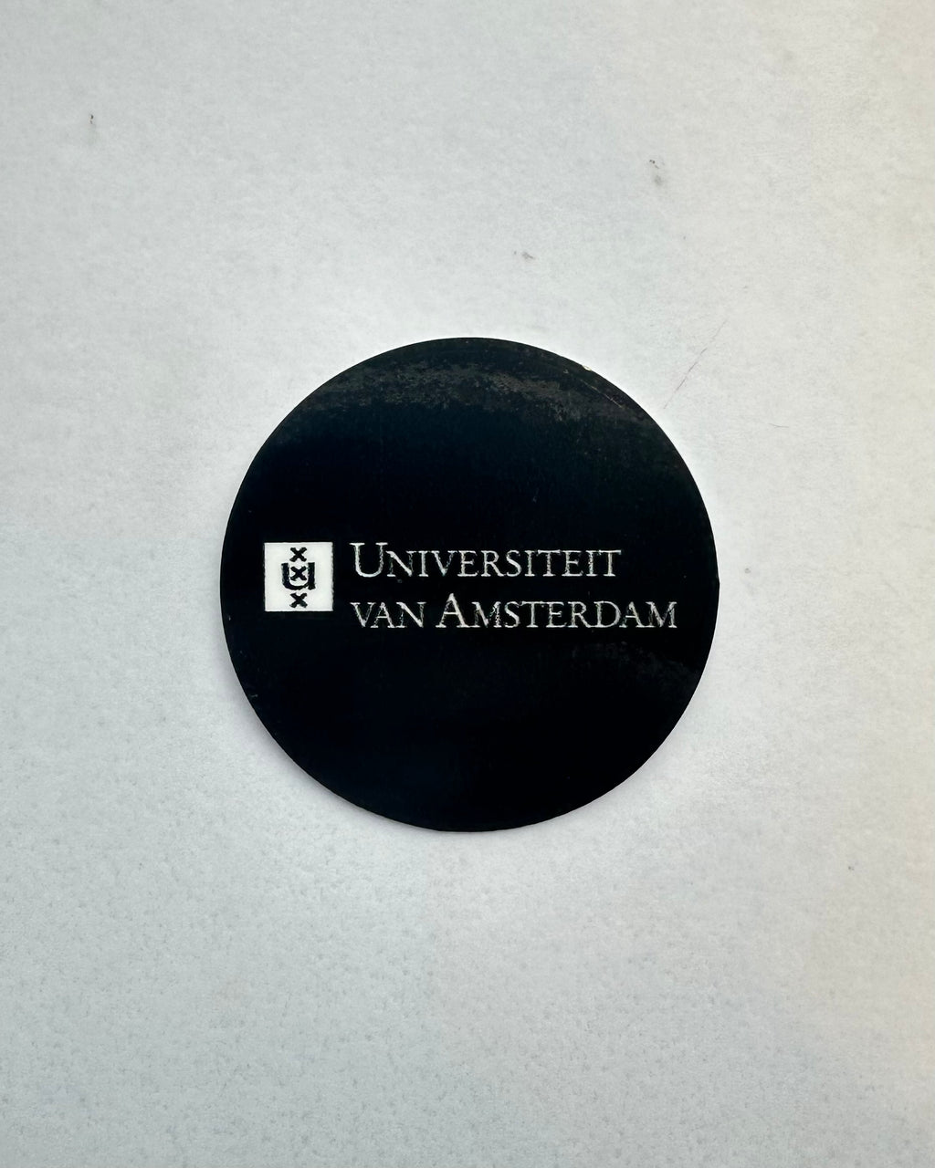 Laptop sticker Universiteit van Amsterdam