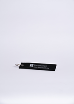 Keychain with the University of Amsterdam logo