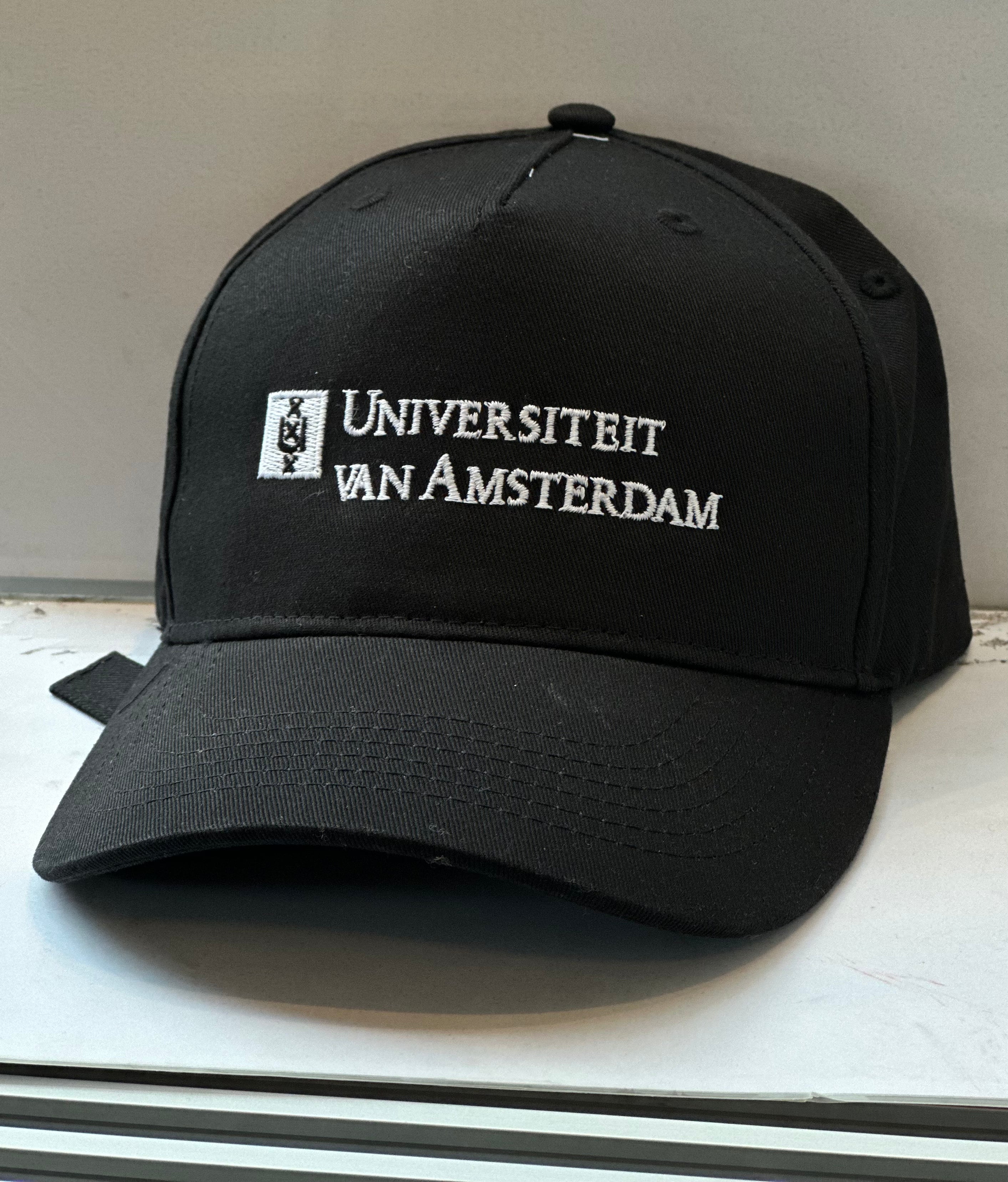 Cap dark blue with the University of Amsterdam logo