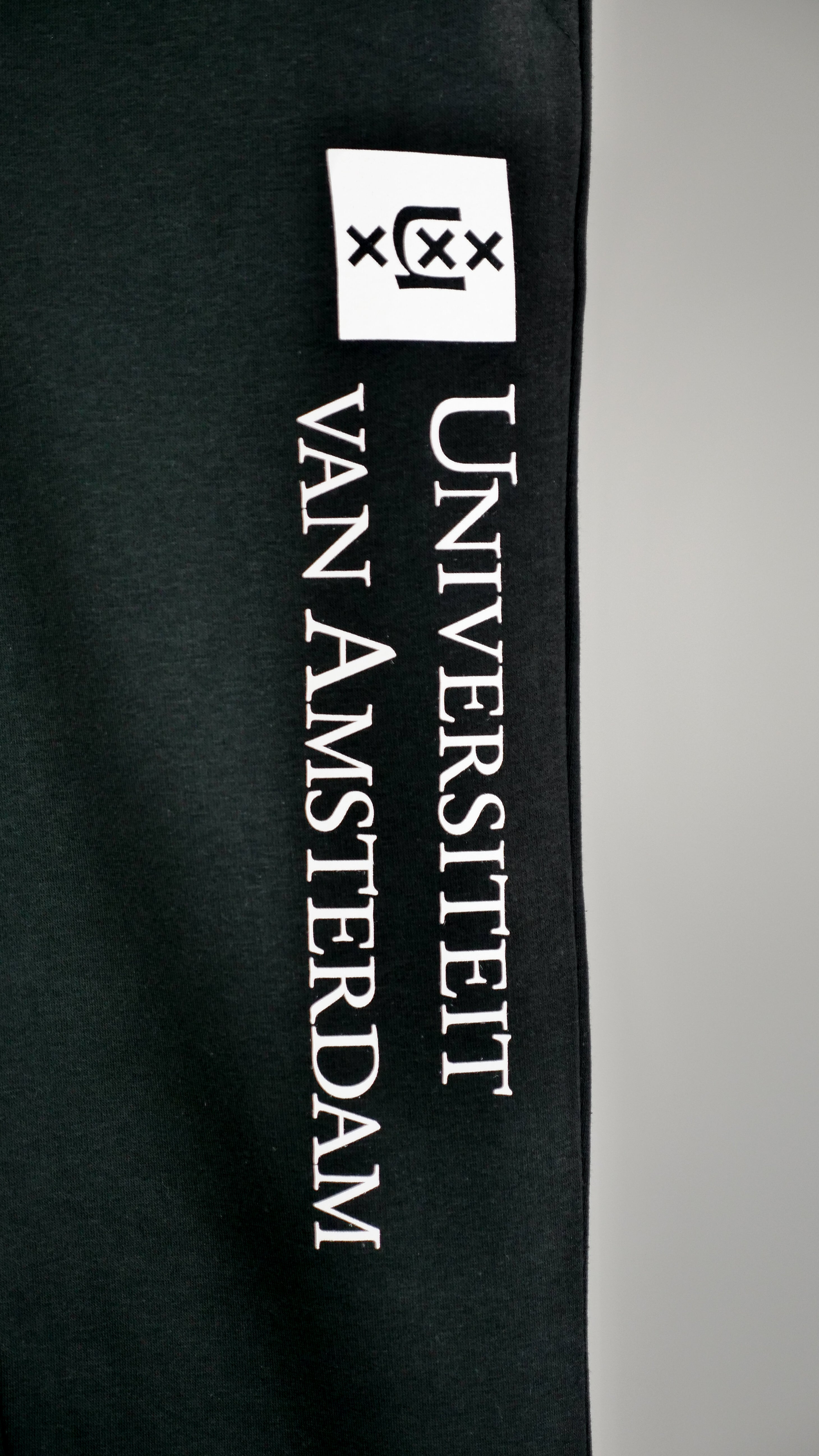 UvA University of Amsterdam sweatpants in black