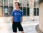 Shorts uniseks met het Universiteit van Amsterdam logo tot de knie in meerdere kleuren