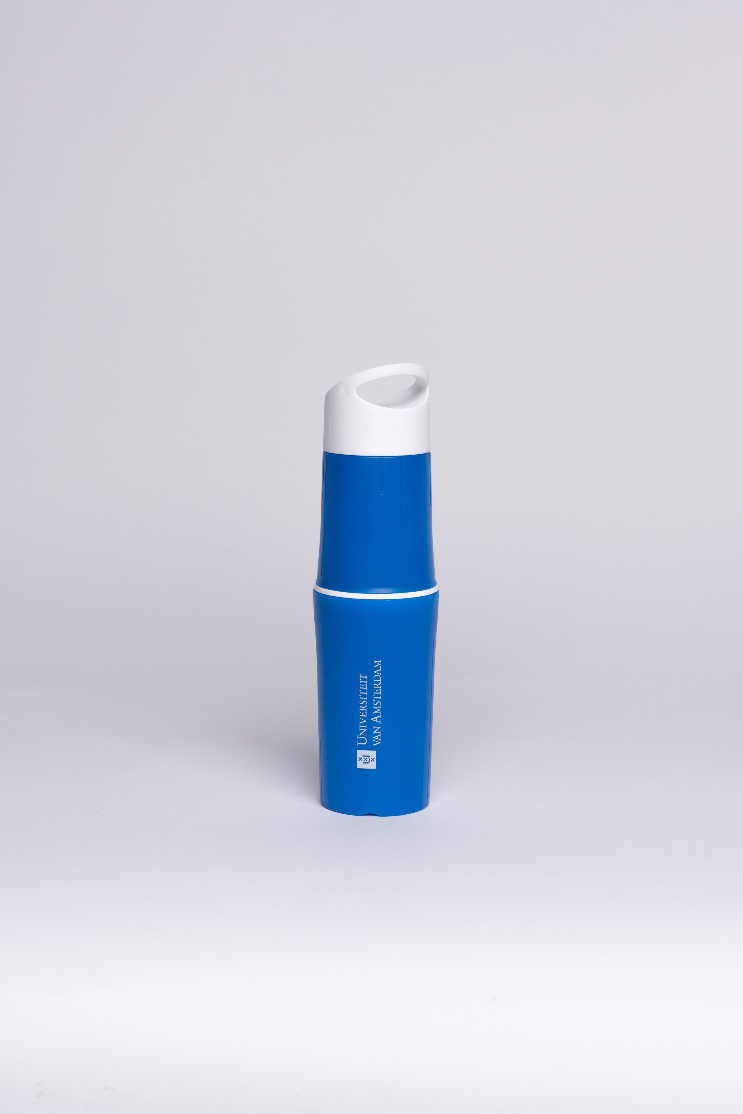 UvA University of Amsterdam reusable water bottle by BE O in multiple colours